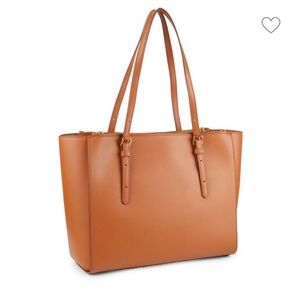 Marc Jacobs Leather Commuter Tote Bag